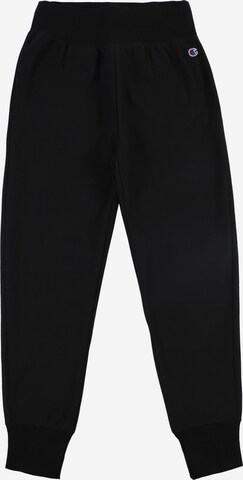 Tapered Pantaloni di Champion Authentic Athletic Apparel in nero: frontale