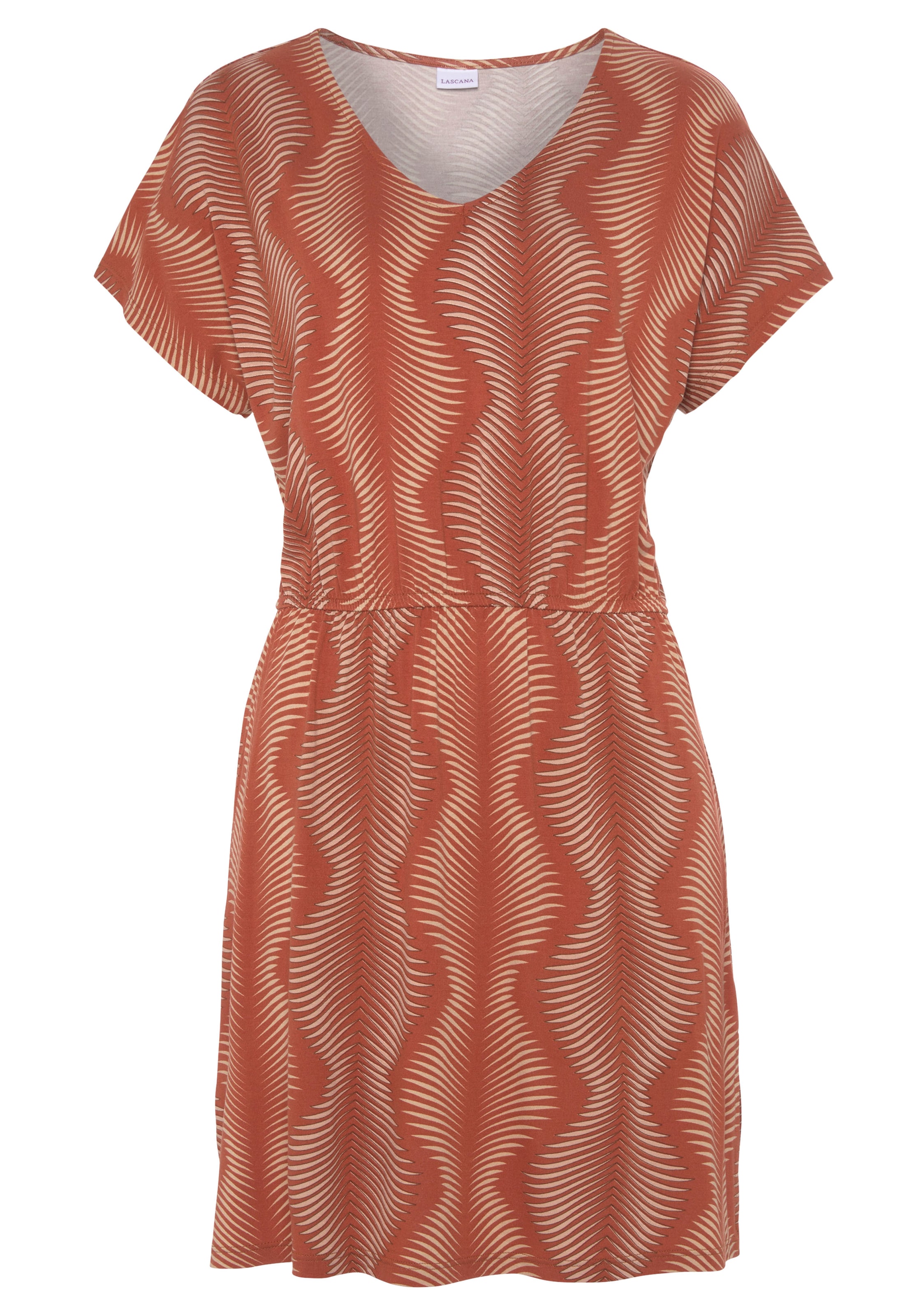 LASCANA Nightgown in Orange: front