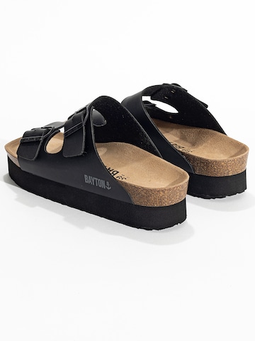 Bayton Pantolette 'JAPET' i svart