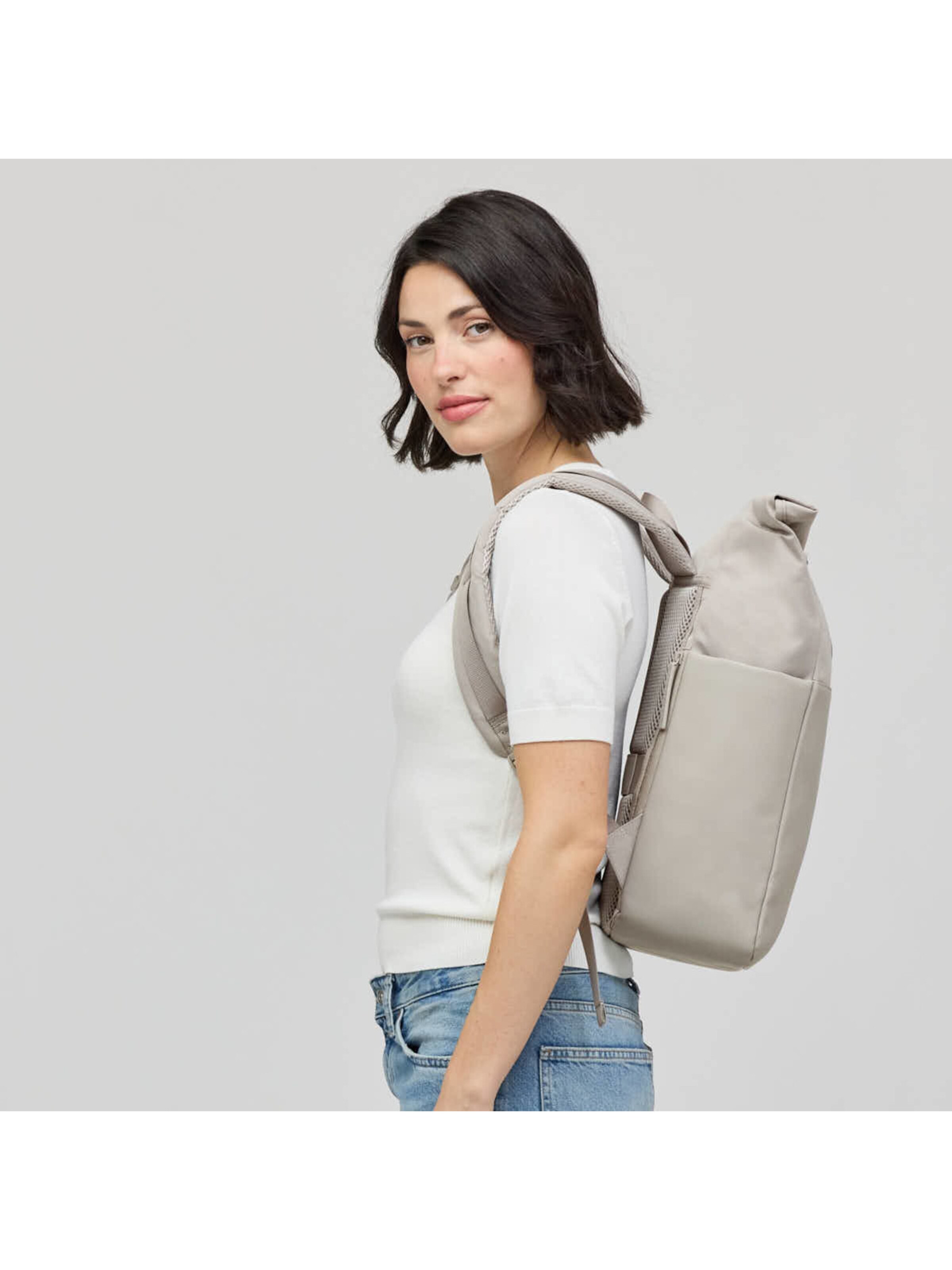Kapten & Son Rucksack 'Lund Basic'‌‌‌ in Grau