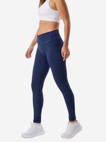 SWEDEMOUNT Skinny Sporthose 'Core'‌‌‌‌‌ in Blau
