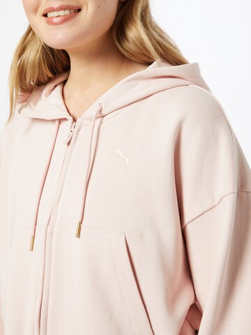 PUMA Sportsweatjacke in Pink