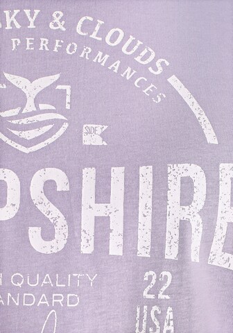 DELMAO T-Shirt in Lila