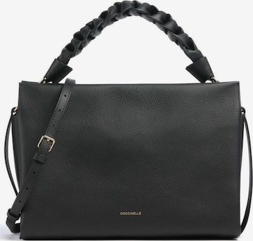 Borsa a mano 'Boheme Grana Double Shoulder Bag' di Coccinelle in nero: frontale