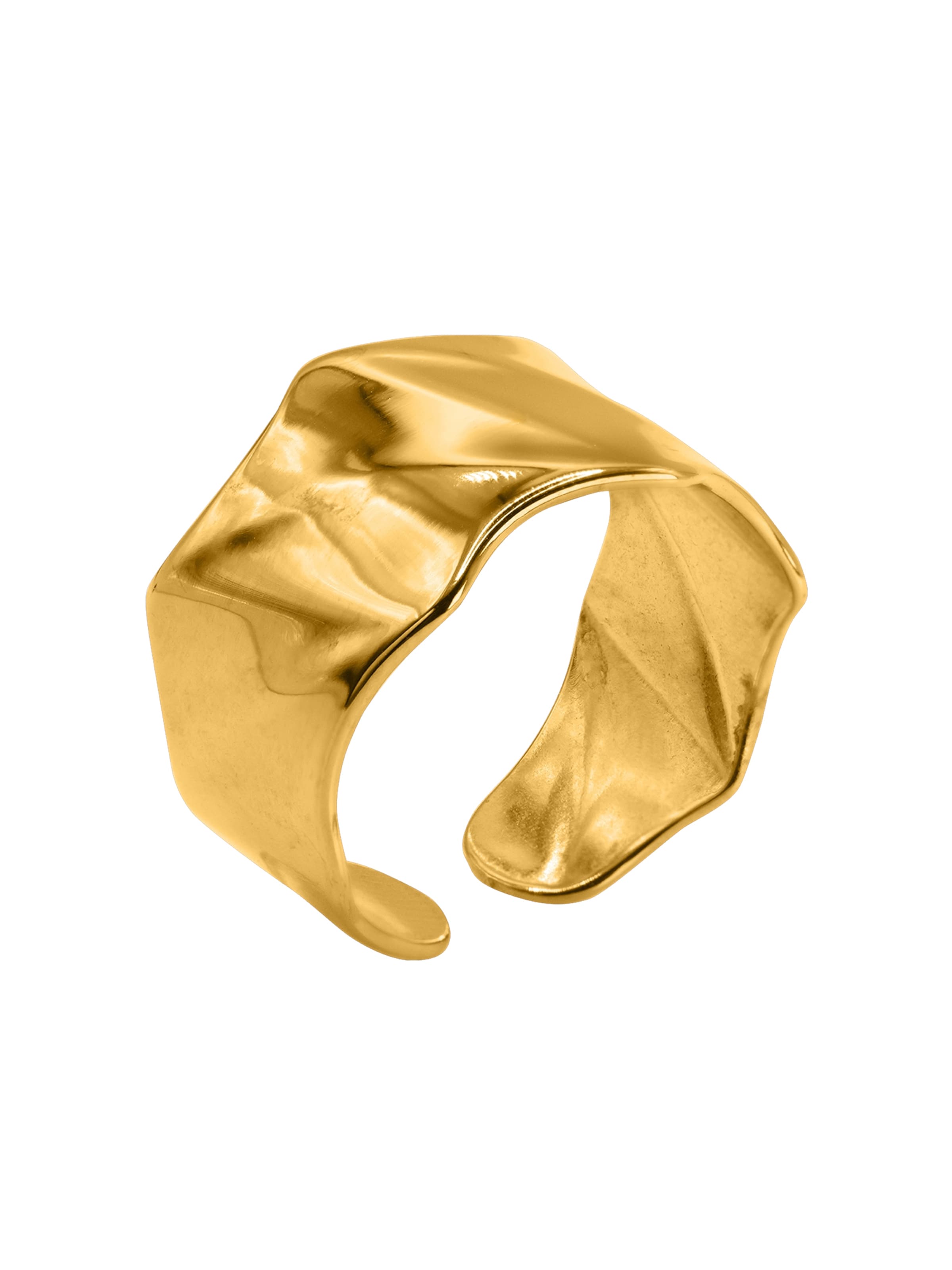 Heideman Ring 'Vidu' in Gold: front
