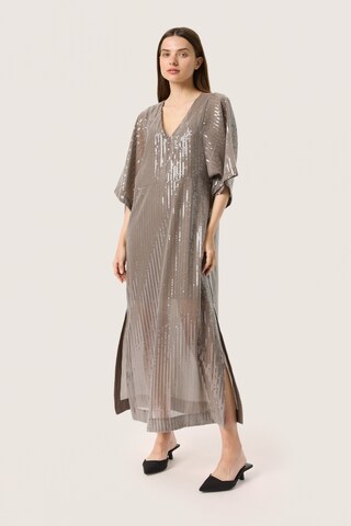 SOAKED IN LUXURY Evening Dress 'Nanina ' in Brown: front
