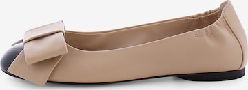 Ballerines 'Billy' Kennel & Schmenger en beige : devant