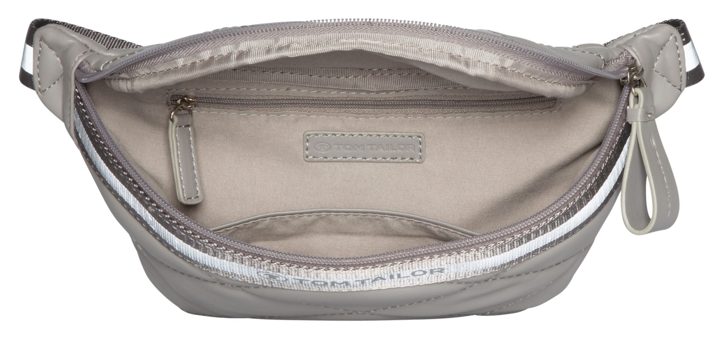 TOM TAILOR Gürteltasche in Grau
