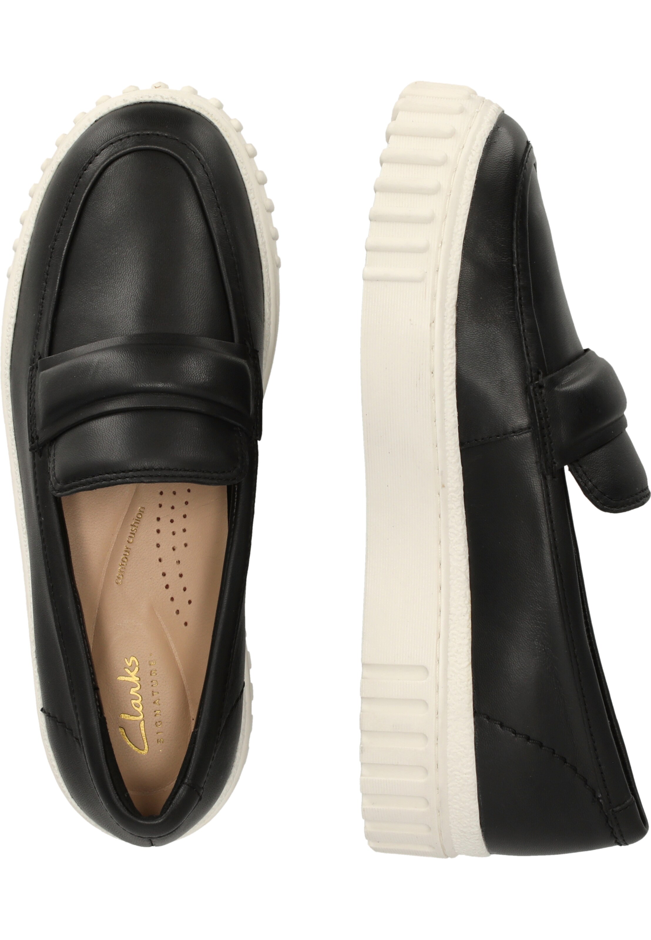 CLARKS Slip-ons 'Mayhill Cove' in Black