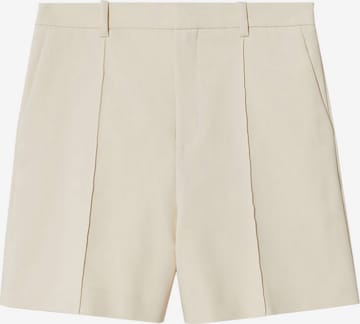 MANGO Regular Shorts 'MALU3-H' in Beige: predná strana