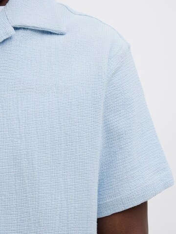 JACK & JONES Comfort fit Overhemd 'JORCoba' in Blauw