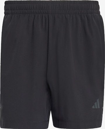 Pantalon de sport 'D4T Essentials' ADIDAS PERFORMANCE en noir : devant