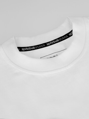 T-Shirt 'Essentials ' SPITZBUB en blanc