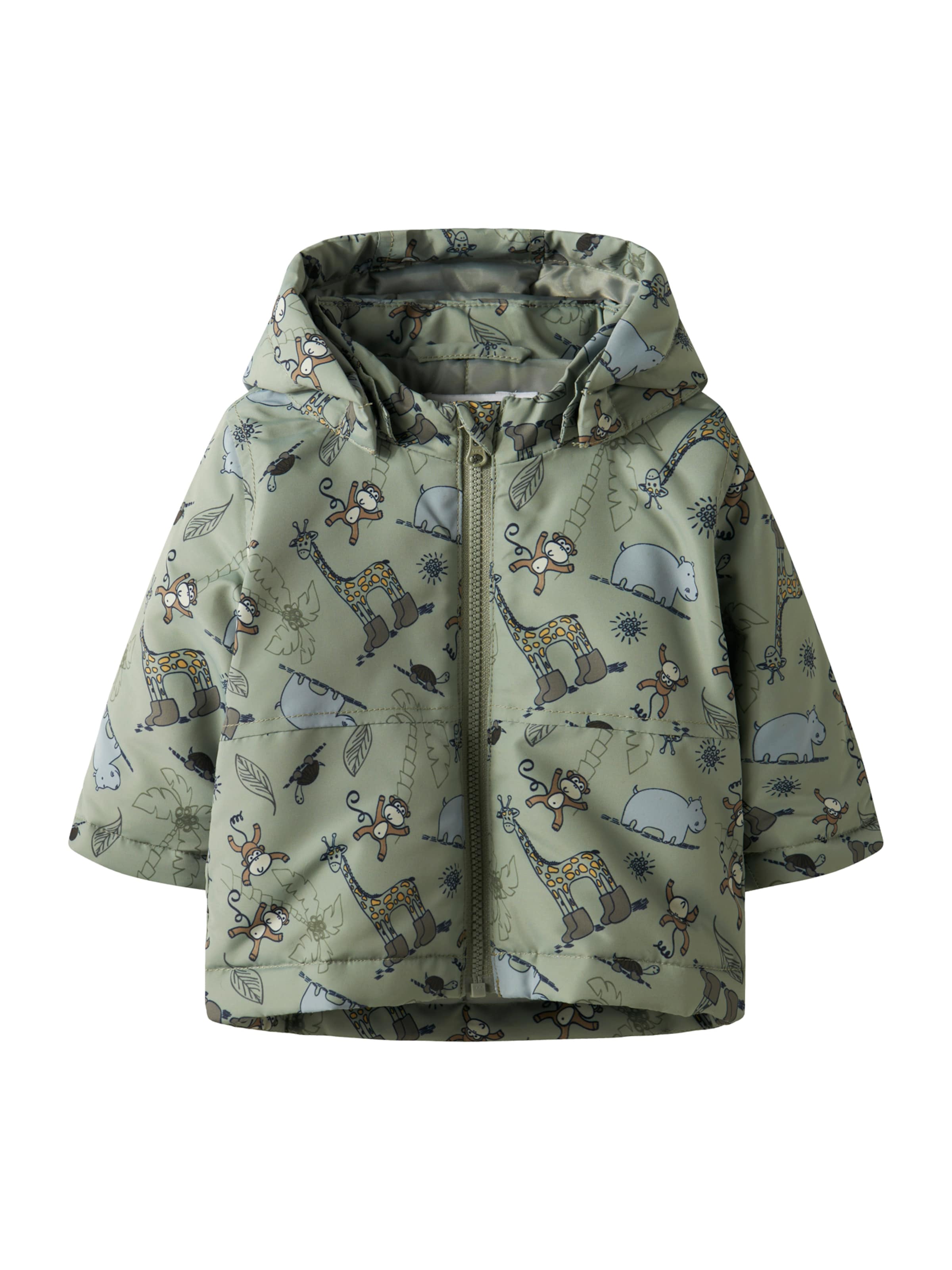 NAME IT Between-Season Jacket 'NBMMax' in Green: front