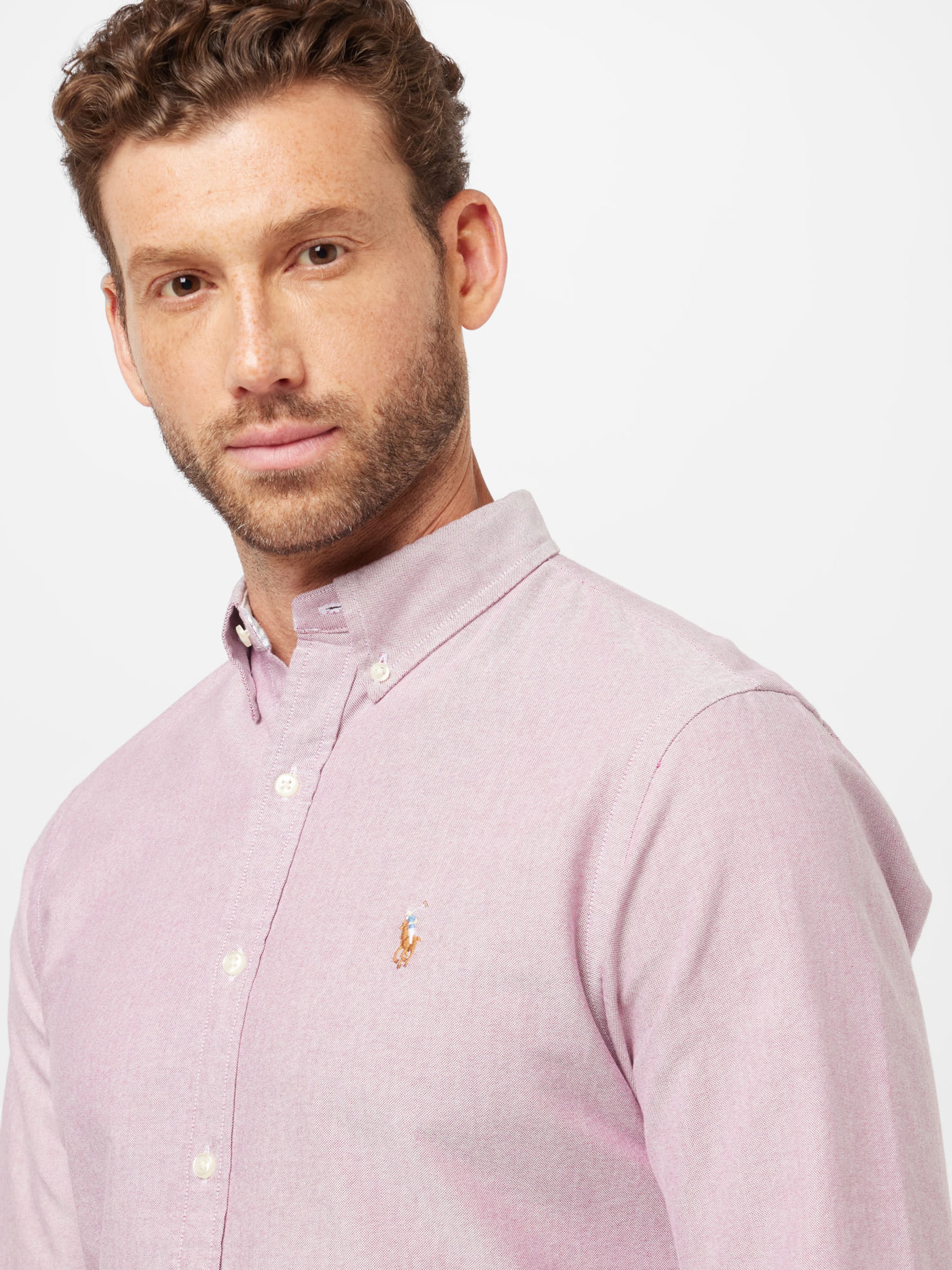 Chemise rose ralph lauren sale