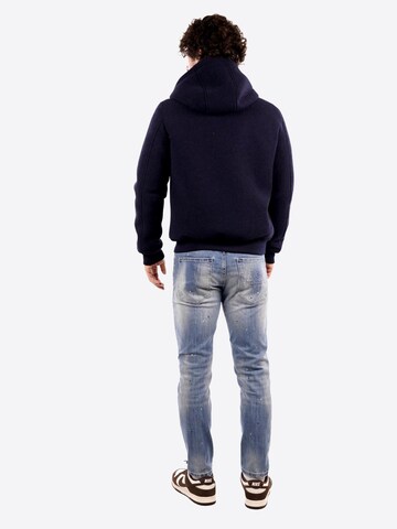 Yes Zee Winter Jacket 'Giubbotto' in Blue