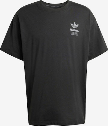 T-Shirt 'Japanese Racing' ADIDAS ORIGINALS en noir : devant