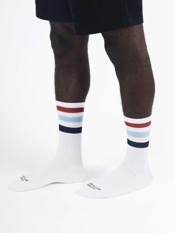 American Socks - Calcetines 'McFly II - Mid High' en blanco