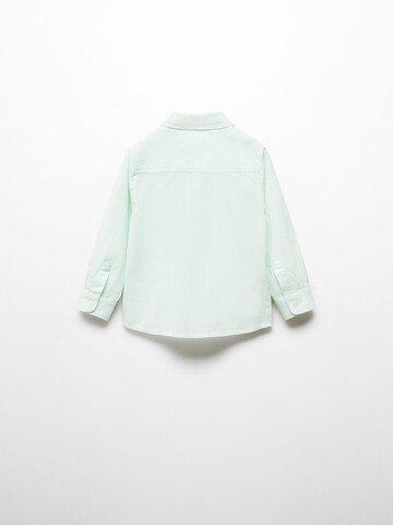 MANGO KIDS Regular fit Button Up Shirt 'Blasb' in Green