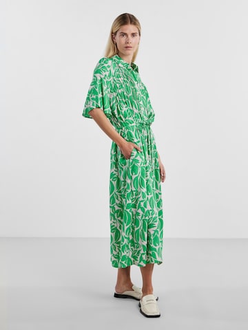 Y.A.S Košilové šaty 'LEFIRA' – zelená