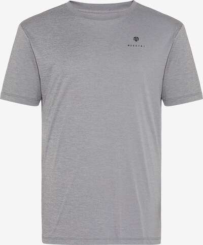 MOROTAI Функционална тениска в сив меланж / черно, Преглед на продукта
