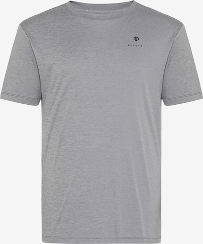 MOROTAI Funktionsskjorte i grå-meleret / sort, Produktvisning
