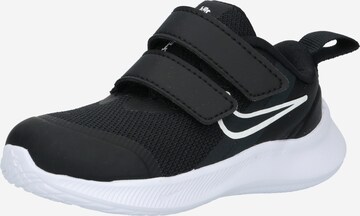 Chaussure de sport 'Runner 3' NIKE en noir : devant