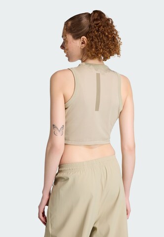 ADIDAS SPORTSWEAR - Top deportivo 'Z.N.E.' en marrón