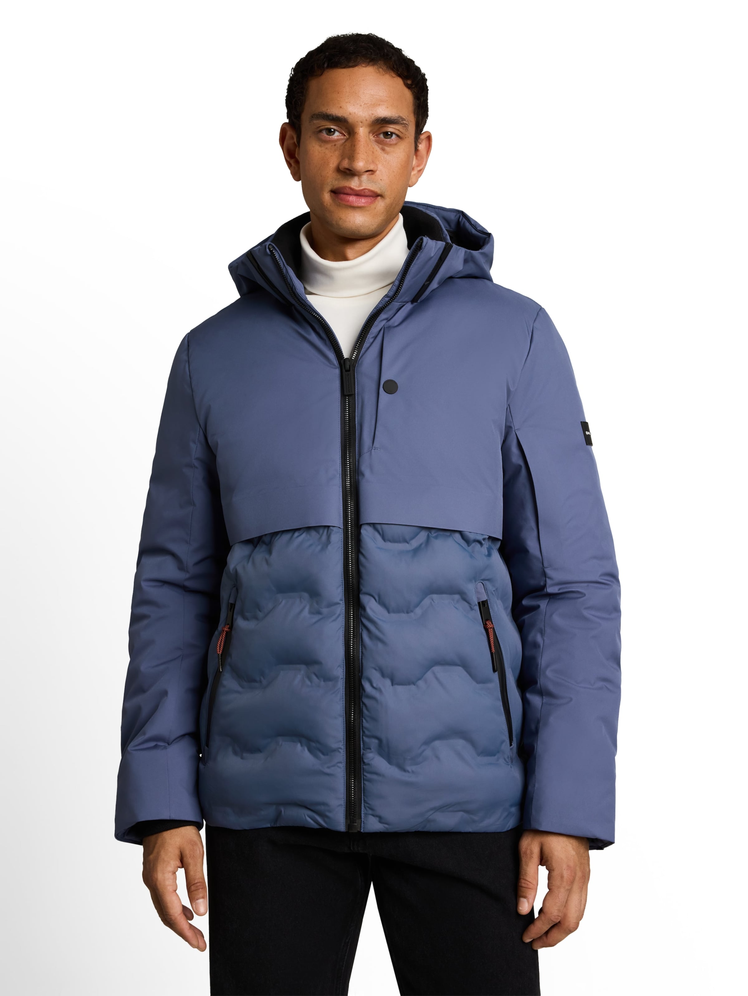 TOM TAILOR - Chaqueta de entretiempo en azul: frente