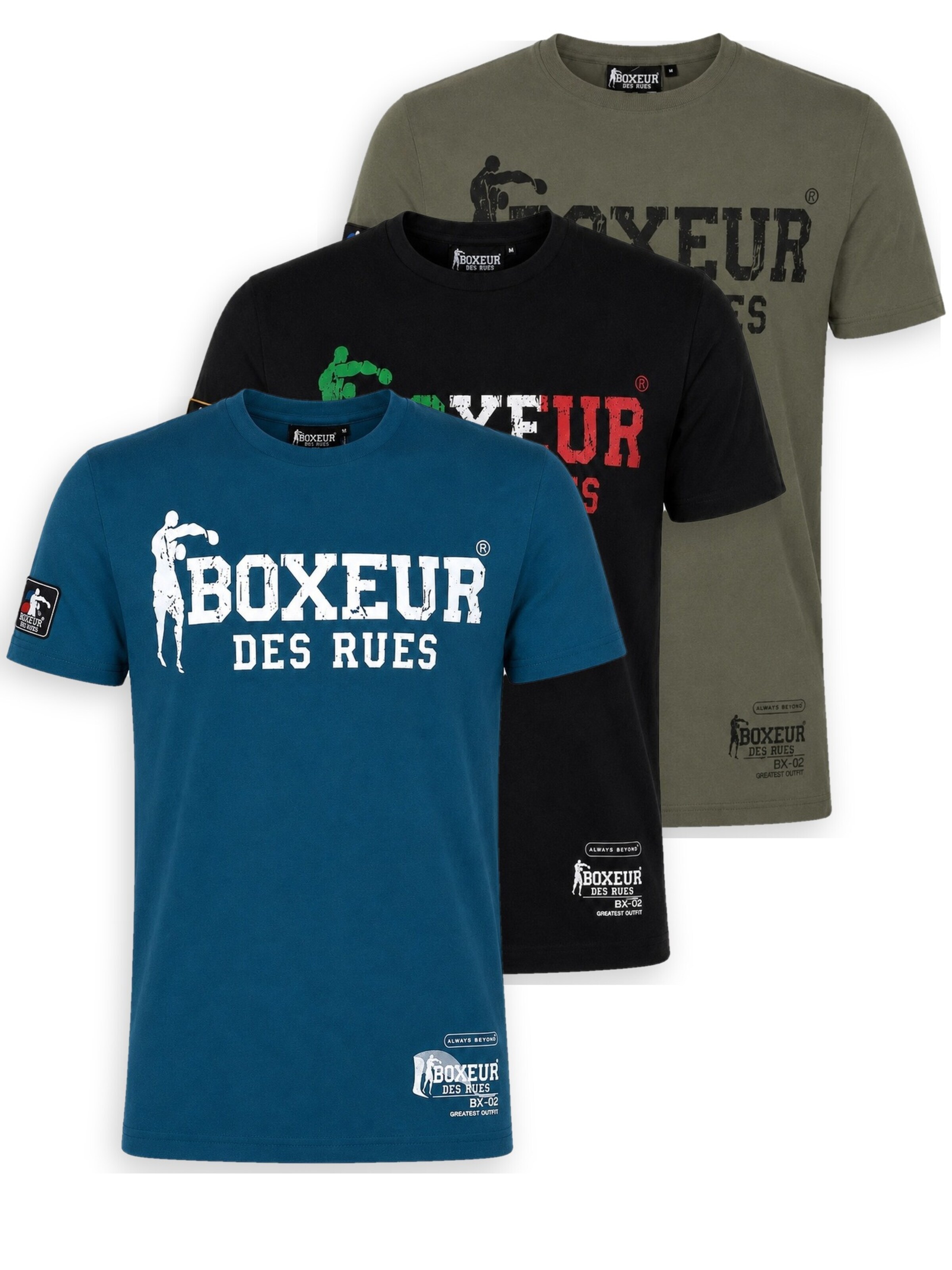 Boxeur des Rues Shirt‌‌‌ in M in mischfarben, Produktansicht