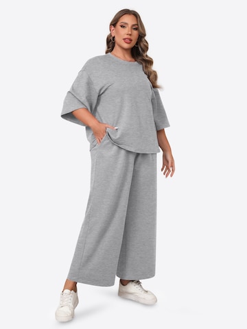 Imily Bela - Traje para estar en casa en gris