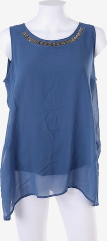 Barbara Lebek Ärmellose Bluse L in Blau: predná strana