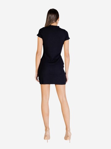 Abito 'LAVINIA LS RIB DRESS V6RK06 K8RT2' di GUESS in nero