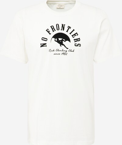 Hailys Men T-Shirt 'Ezra' in schwarz / offwhite, Produktansicht