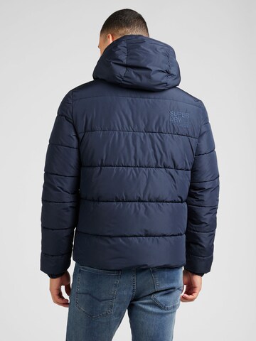 Superdry Winter jacket in Blue