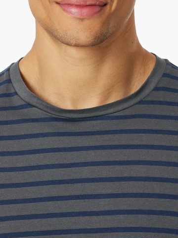 SCHIESSER Pyjama lang ' Casual Essentials ' in Blauw