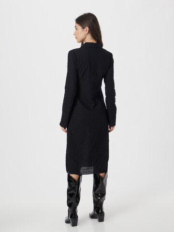 WEEKDAY Shirt dress in Black