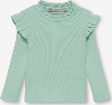 KIDS MINI GIRL - Pullover 'SALLY' em verde: frente
