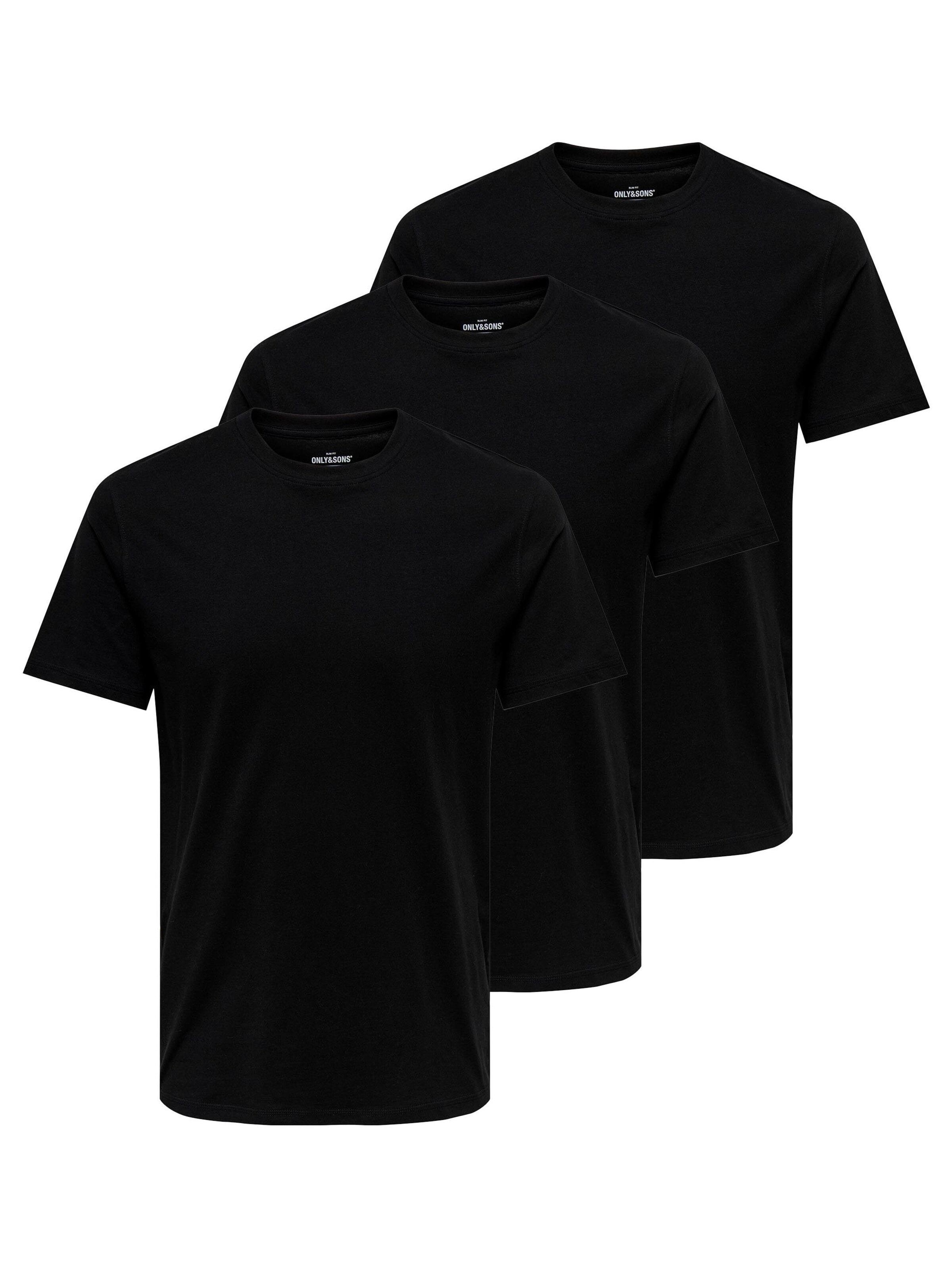 Only & Sons Shirt 'MAX' in S/Regular in Black, Item view