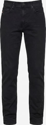 Carrera Jeans Regular Jeans 'Overdyed Passport' in Schwarz: Vorderseite