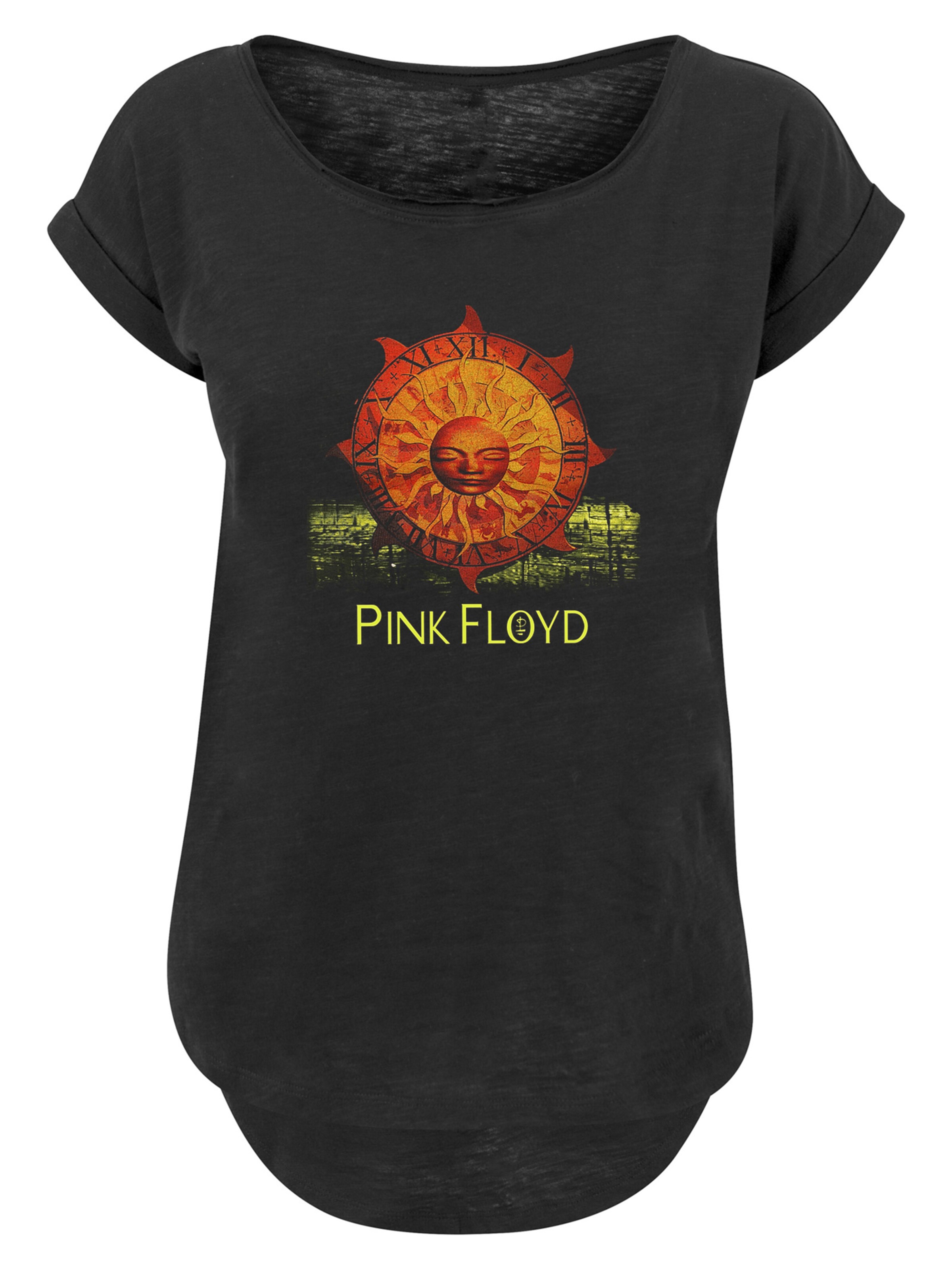 T-shirt 'Pink Floyd Brockom 84' F4NT4STIC en noir : devant