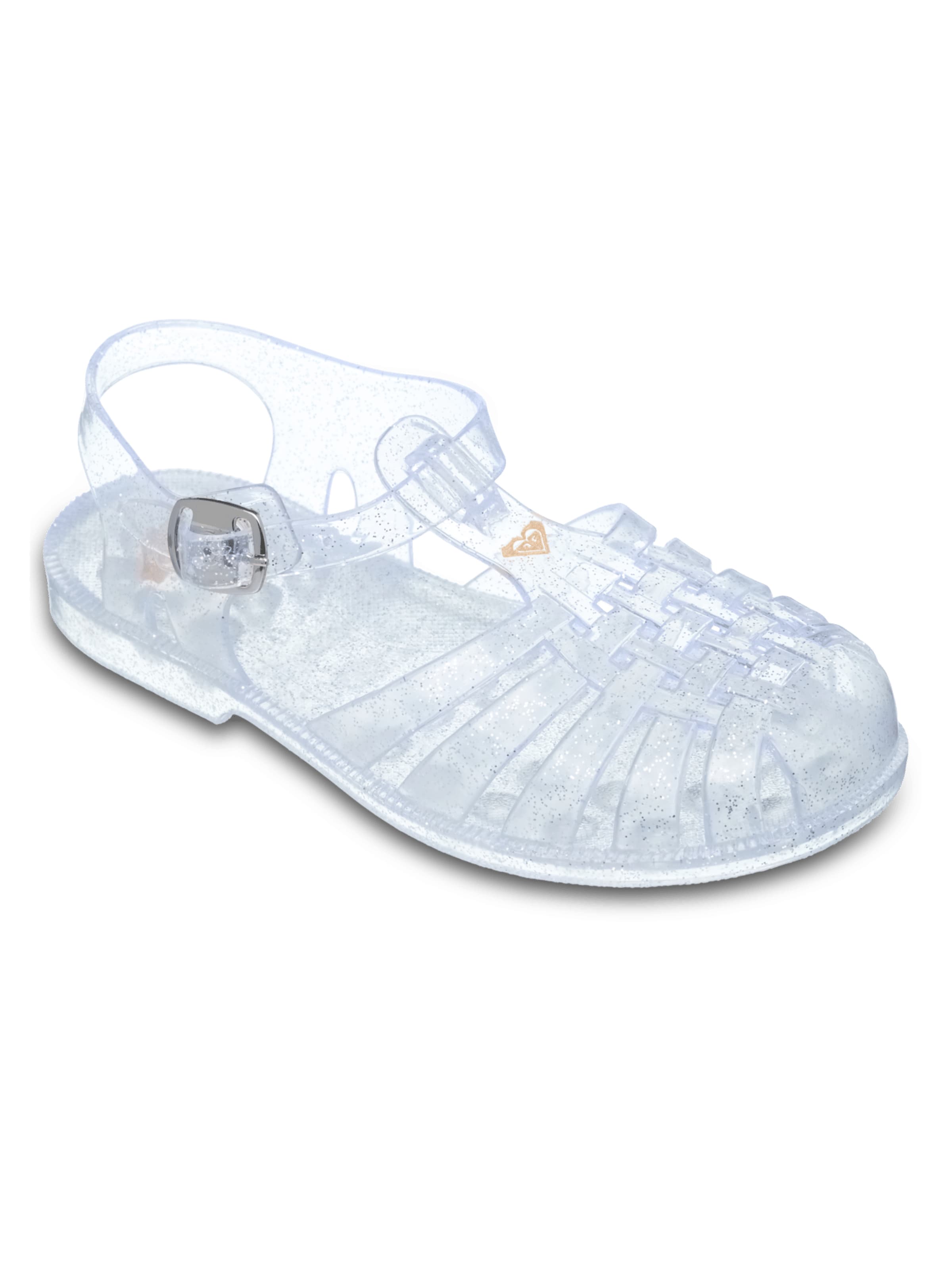 ROXY Sandals 'The Croisette' in Silver: front