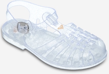 ROXY Sandals 'The Croisette' in Silver: front