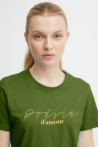 ICHI T-Shirt in Grün