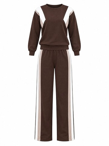 Lady Bersan Leisure suit 'Zweiteiliges Set' in Brown