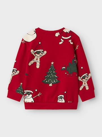 NAME IT Sweatshirt 'NMMROKA' in Red