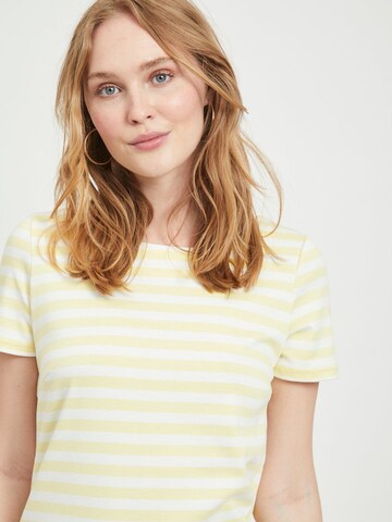 VILA Kleid 'VITinny New' in Gelb