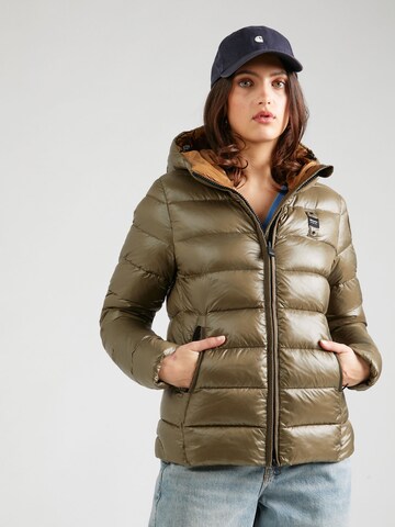 Blauer.USA Jacke in Grün: Vorderseite
