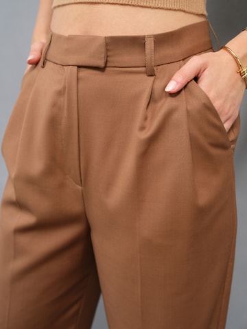 A LOT LESS Wide Leg Hose 'Mila' in Braun