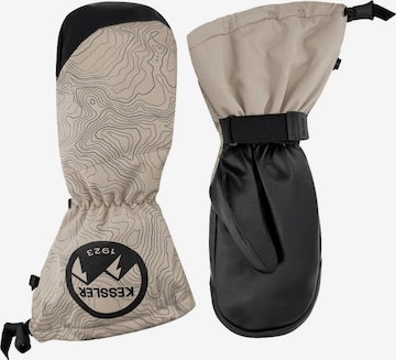 KESSLER Fingerhandschuhe in Grau: Vorderseite